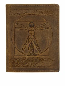 Landleder Taschen & Rucksäcke<Unisex Geldbörse braun uni