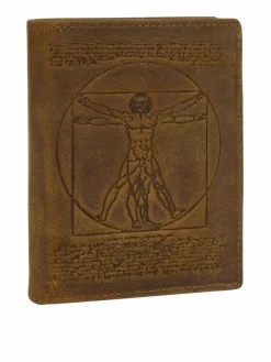 Landleder Taschen & Rucksäcke<Unisex Geldbörse braun uni