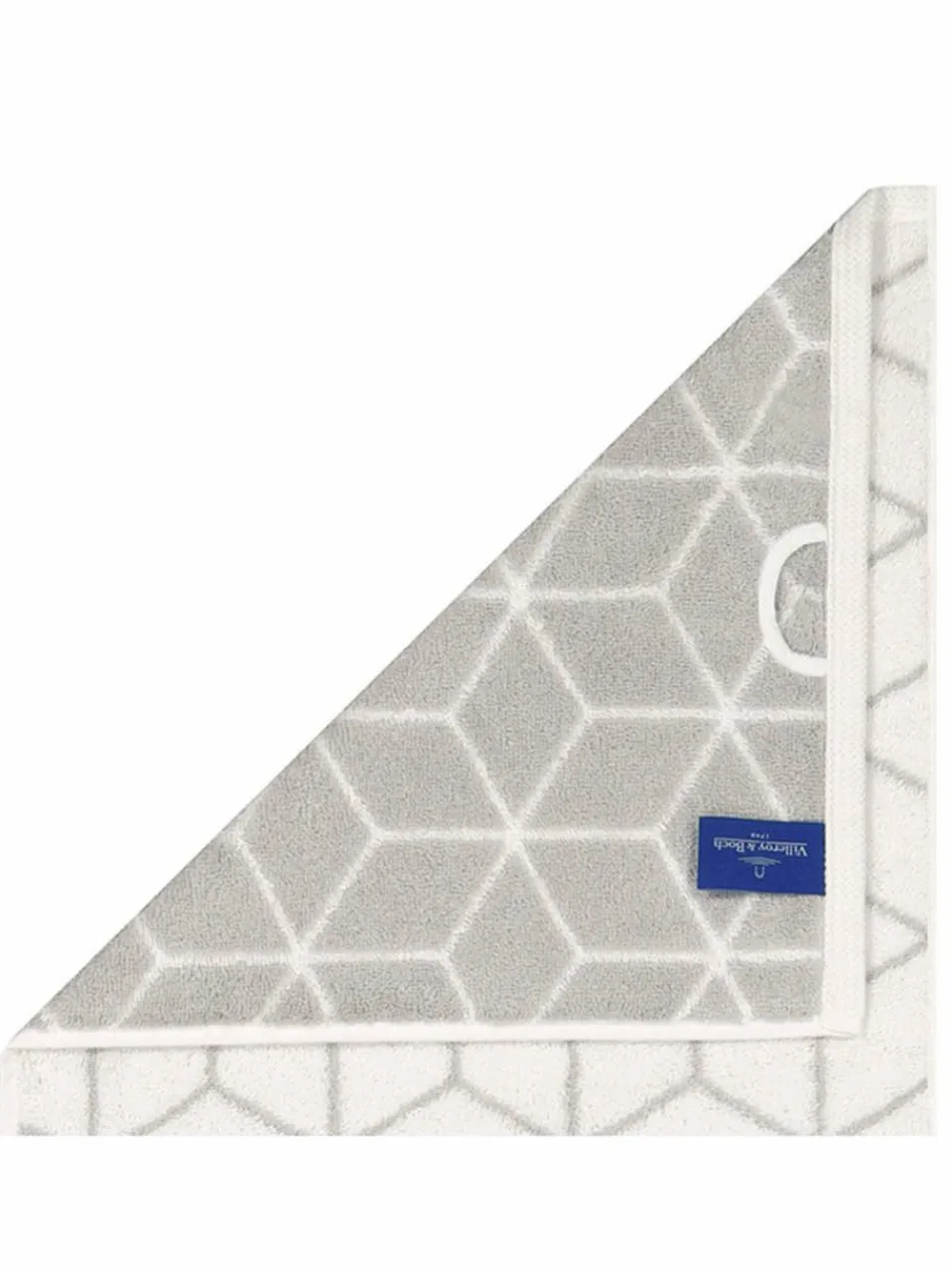 Villeroy & Boch Heimtextilien<Unisex Gästetuch 1er Pack weiß gemustert