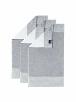 Damen Cawö Heimtextilien>Unisex Gästetuch 3er Pack