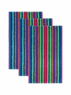 Damen Cawö Heimtextilien>Unisex Gästetuch 3er Pack