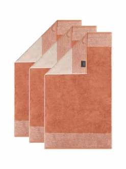 Damen Cawö Heimtextilien>Unisex Gästetuch 3er Pack