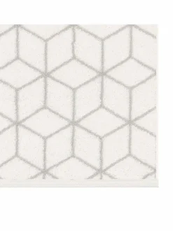 Villeroy & Boch Heimtextilien<Unisex Gästetuch 3er Pack weiß gemustert