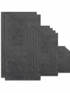 Villeroy & Boch Heimtextilien<Unisex Handtuch 1er Pack, 10er Pack grau uni