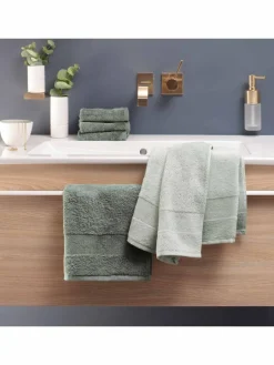 Villeroy & Boch Heimtextilien<Unisex Handtuch 1er Pack, 10er Pack grün uni