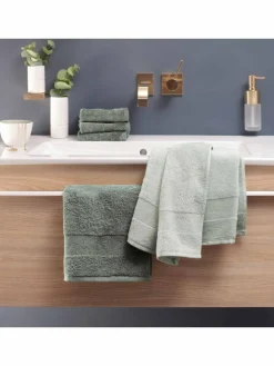 Villeroy & Boch Heimtextilien<Unisex Handtuch 1er Pack, 10er Pack grün uni