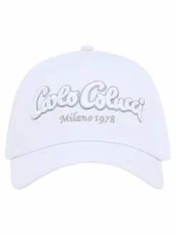 Carlo Colucci Mützen & Hüte<Unisex, Herren Baseball Cap - Egli weiß uni