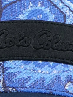 Carlo Colucci Mützen & Hüte<Unisex, Herren Baseball Cap - Deanesi blau gemustert