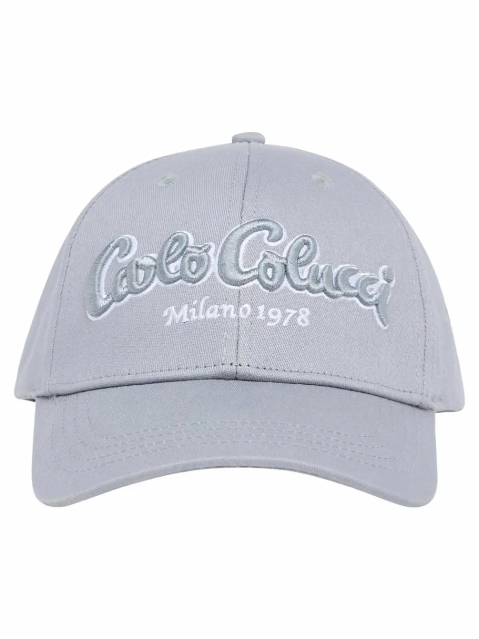 Carlo Colucci Mützen & Hüte<Unisex, Herren Baseball Cap - Elezi grau uni