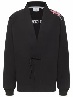 Carlo Colucci Sweatshirts & Sweatjacken<Unisex, Herren Sweatjacke - Dusini schwarz gemustert