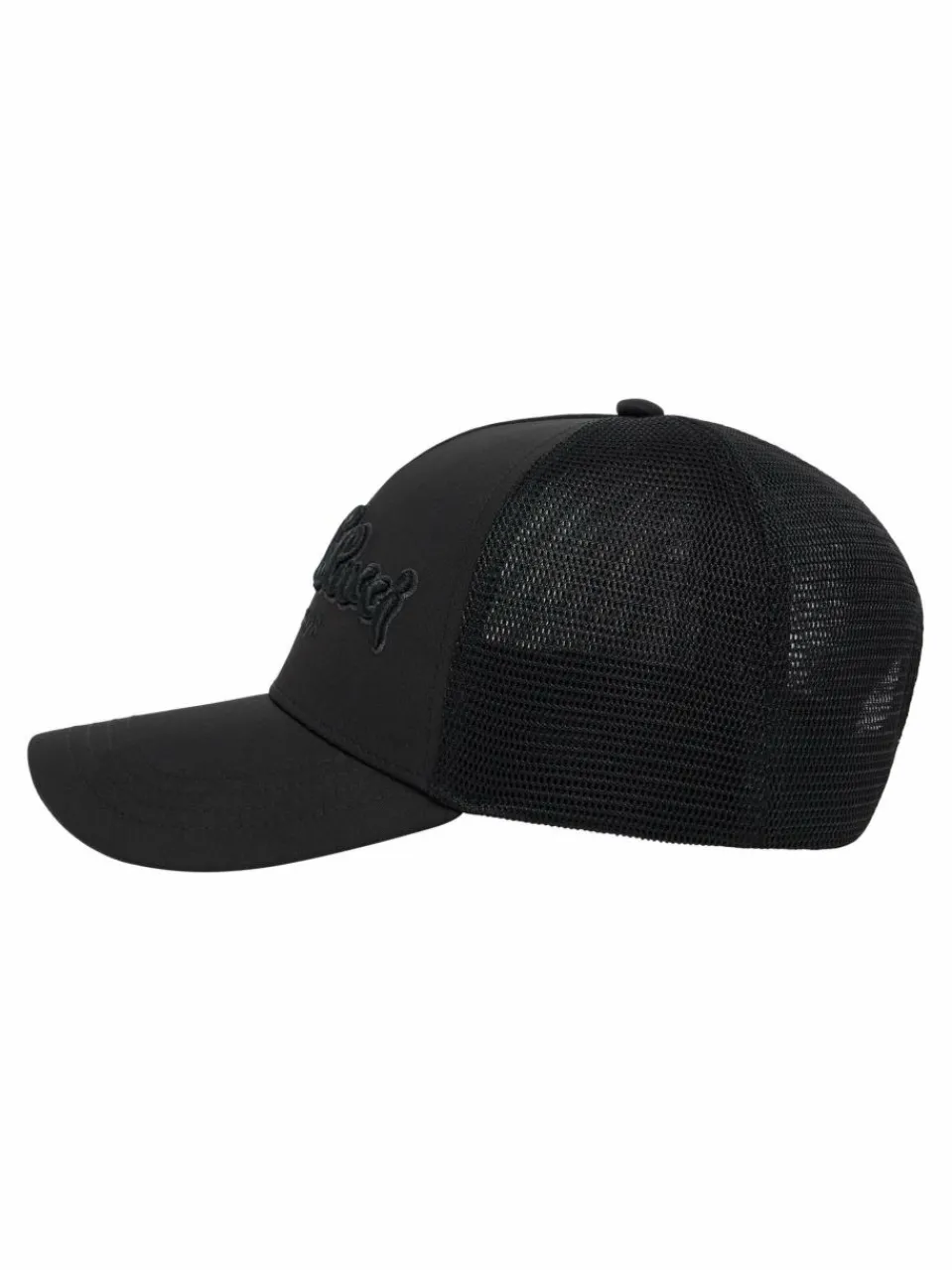 Carlo Colucci Mützen & Caps<Unisex, Herren Trucker Cap - Dujanic schwarz uni