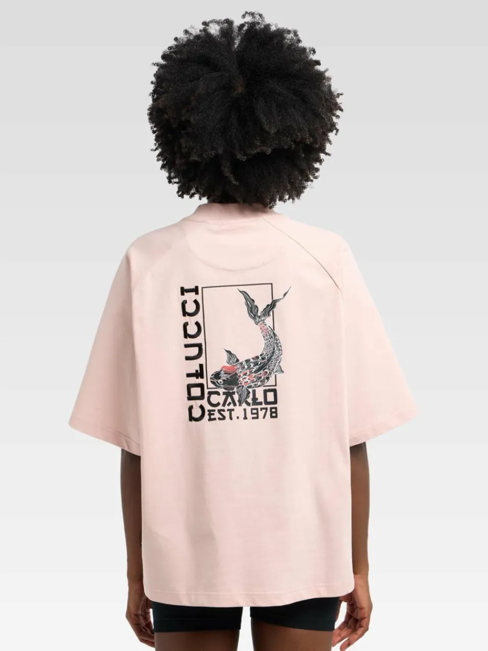 Carlo Colucci Shirts|Shirts & Tops<Unisex, Herren T-Shirt - Dorigoni rosa bedruckt