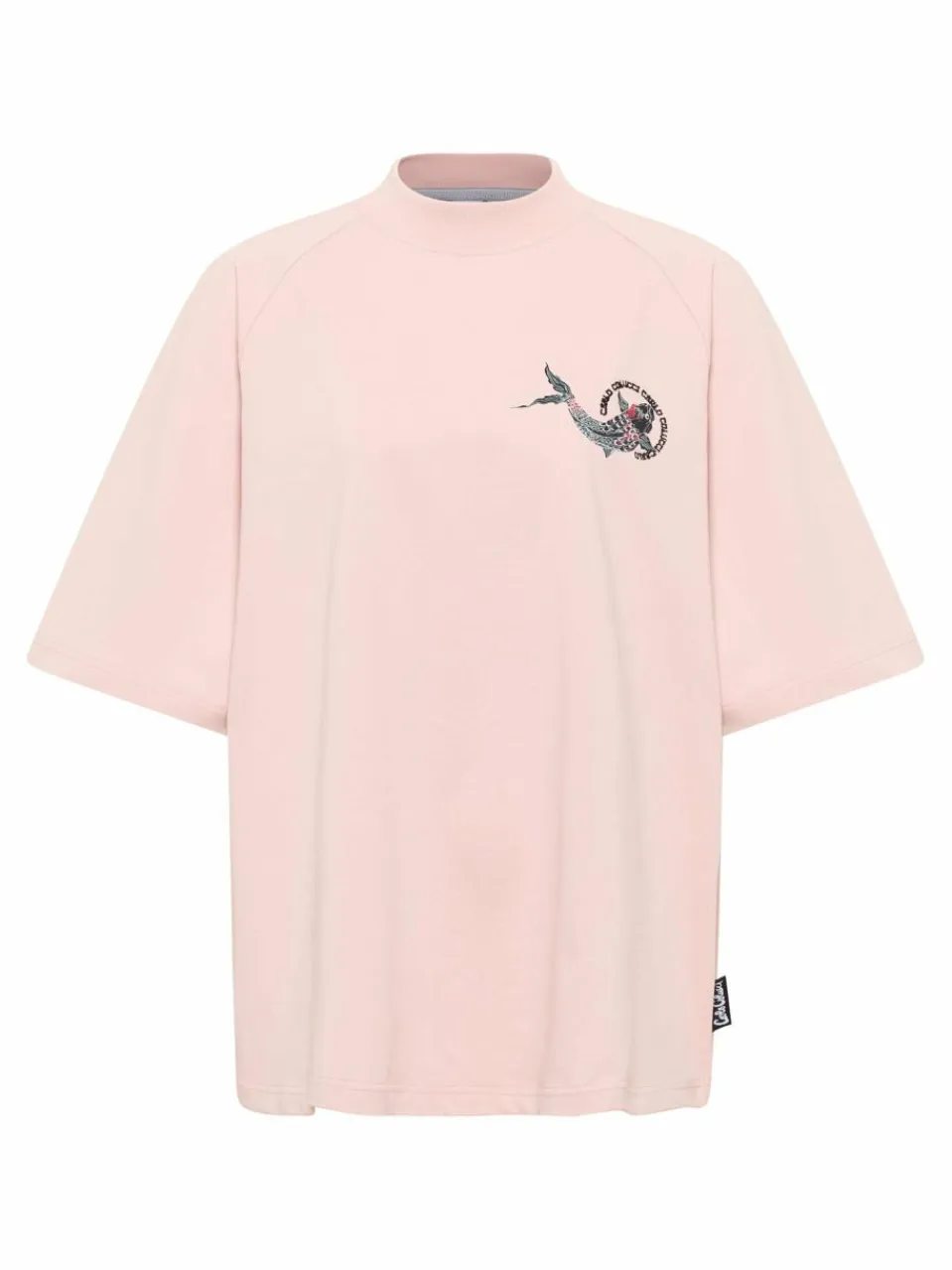 Carlo Colucci Shirts|Shirts & Tops<Unisex, Herren T-Shirt - Dorigoni rosa bedruckt