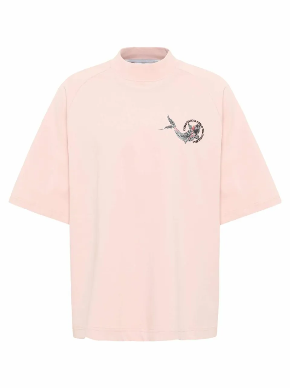 Carlo Colucci Shirts|Shirts & Tops<Unisex, Herren T-Shirt - Dorigoni rosa bedruckt