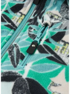 reima Mädchen|Jungen<Unisex Jacke - Moomin Vindskydd aqua gemustert