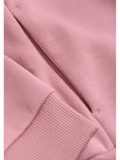 ColorKids Jungen|Mädchen<Unisex Kinder Kapuzenpullover - Solid pink bedruckt