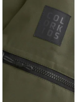 ColorKids Mädchen<Unisex Kinder Trainingsjacke grün uni