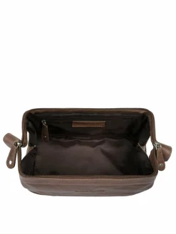 Bruno Banani Taschen & Rucksäcke<Unisex Kulturtasche braun uni