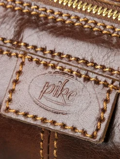 piké Taschen & Rucksäcke<Unisex Kulturtasche braun uni