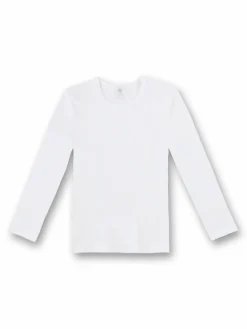 Sanetta Jungen<Unisex Longsleeve 1er Pack weiß uni