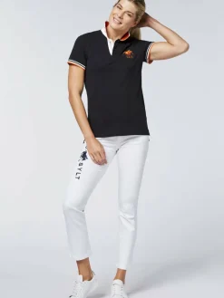 Polo Sylt Shirts & Tops<Unisex Poloshirt schwarz uni