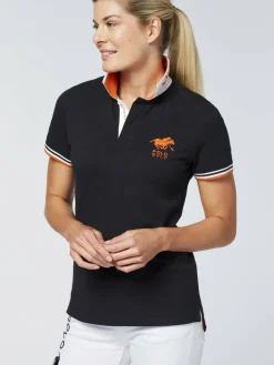 Polo Sylt Shirts & Tops<Unisex Poloshirt schwarz uni