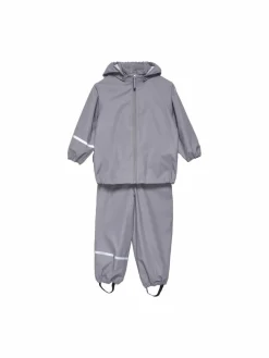 CeLaVie Jungen|Mädchen<Unisex Regenset grau uni