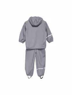 CeLaVie Jungen|Mädchen<Unisex Regenset grau uni