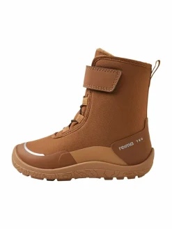 reima Mädchen|Jungen<Unisex tec Barfuß-Winterstiefel - Talvella Kids braun uni