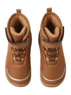 reima Mädchen|Jungen<Unisex tec Barfuß-Winterstiefel - Talvella Kids braun uni