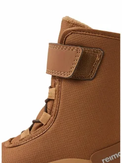 reima Mädchen|Jungen<Unisex tec Barfuß-Winterstiefel - Talvella Kids braun uni