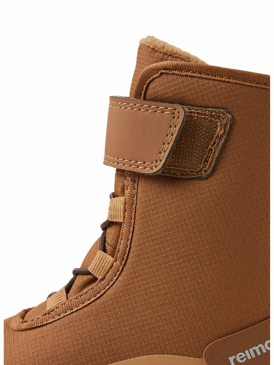 reima Mädchen|Jungen<Unisex tec Barfuß-Winterstiefel - Talvella Kids braun uni