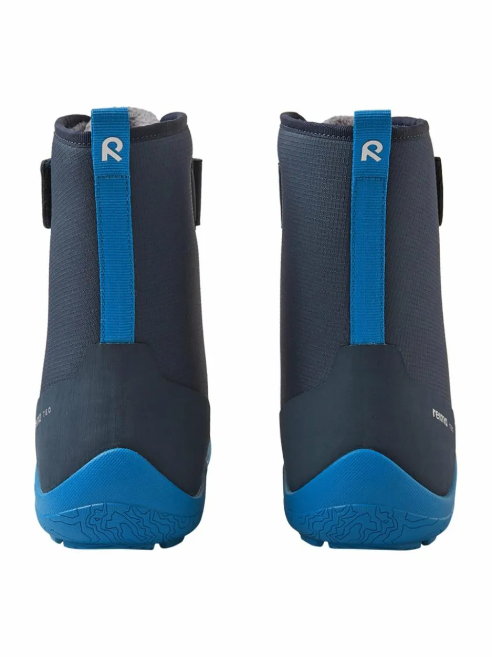 reima Mädchen|Jungen<Unisex tec Barfuß-Winterstiefel - Talvella Junior blau uni