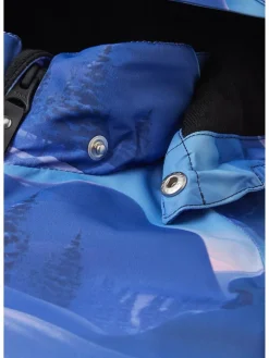 reima Jungen|Mädchen<Unisex tec Schneeanzug - Moomin Lyster hellblau gemustert