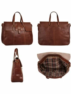 piké Taschen & Rucksäcke|Taschen & Rucksäcke<Unisex Reisetasche braun uni