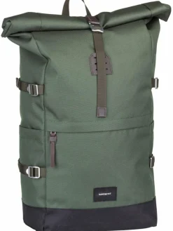 Sandqvist Taschen & Rucksäcke<Unisex Rucksack - Bernt Rolltop Backpack grün uni