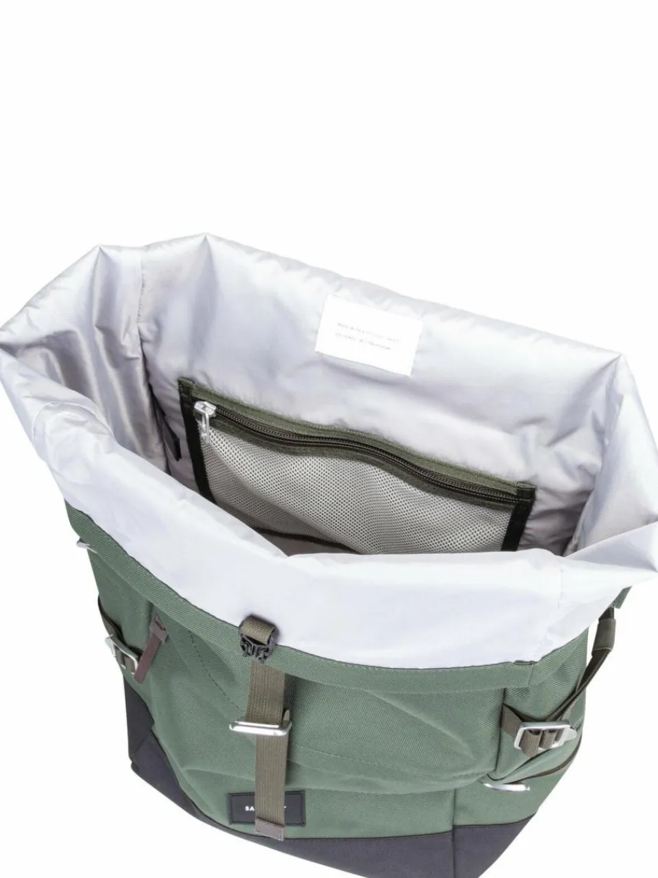 Sandqvist Taschen & Rucksäcke<Unisex Rucksack - Bernt Rolltop Backpack grün uni