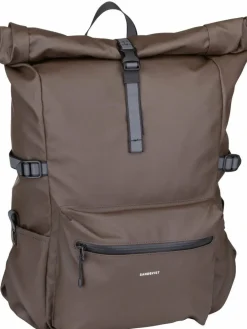 Sandqvist Taschen & Rucksäcke<Unisex Rucksack - Ruben 2.0 Rolltop braun uni