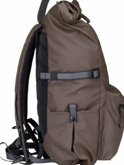 Sandqvist Taschen & Rucksäcke<Unisex Rucksack - Ruben 2.0 Rolltop braun uni