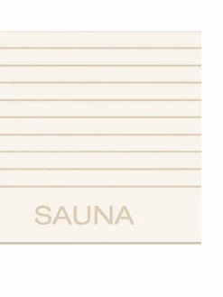 Cawö Heimtextilien<Unisex Saunatuch 1er Pack beige gestreift