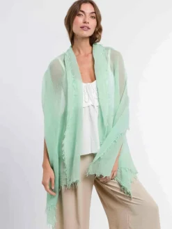 Fraas Schals & Tücher|Schals & Tücher<Unisex Schal mint uni