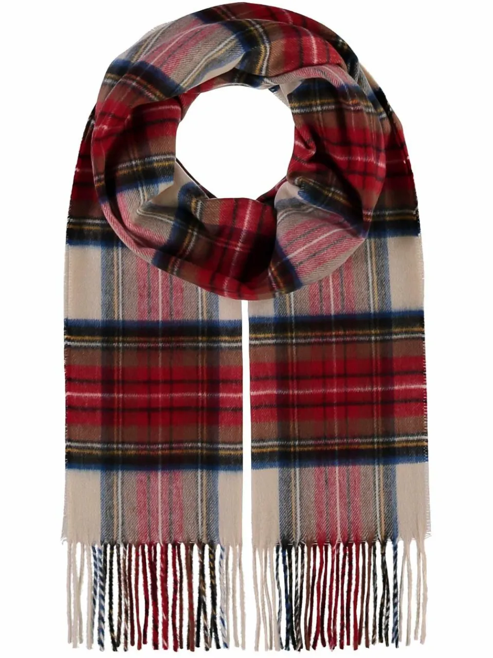 Giorgio Rimaldi Schals & Tücher|Schals & Tücher<Unisex Schal beige kariert