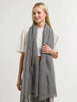 Fraas Schals & Tücher<Unisex Schal grau uni