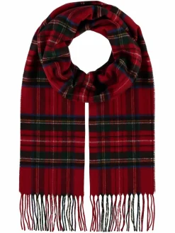 Giorgio Rimaldi Schals & Tücher|Schals & Tücher<Unisex Schal rot kariert