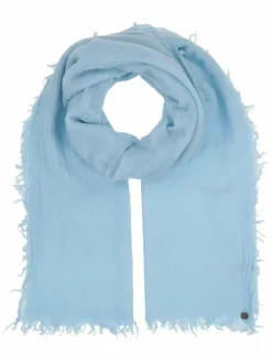 Fraas Schals & Tücher|Schals & Tücher<Unisex Schal hellblau uni