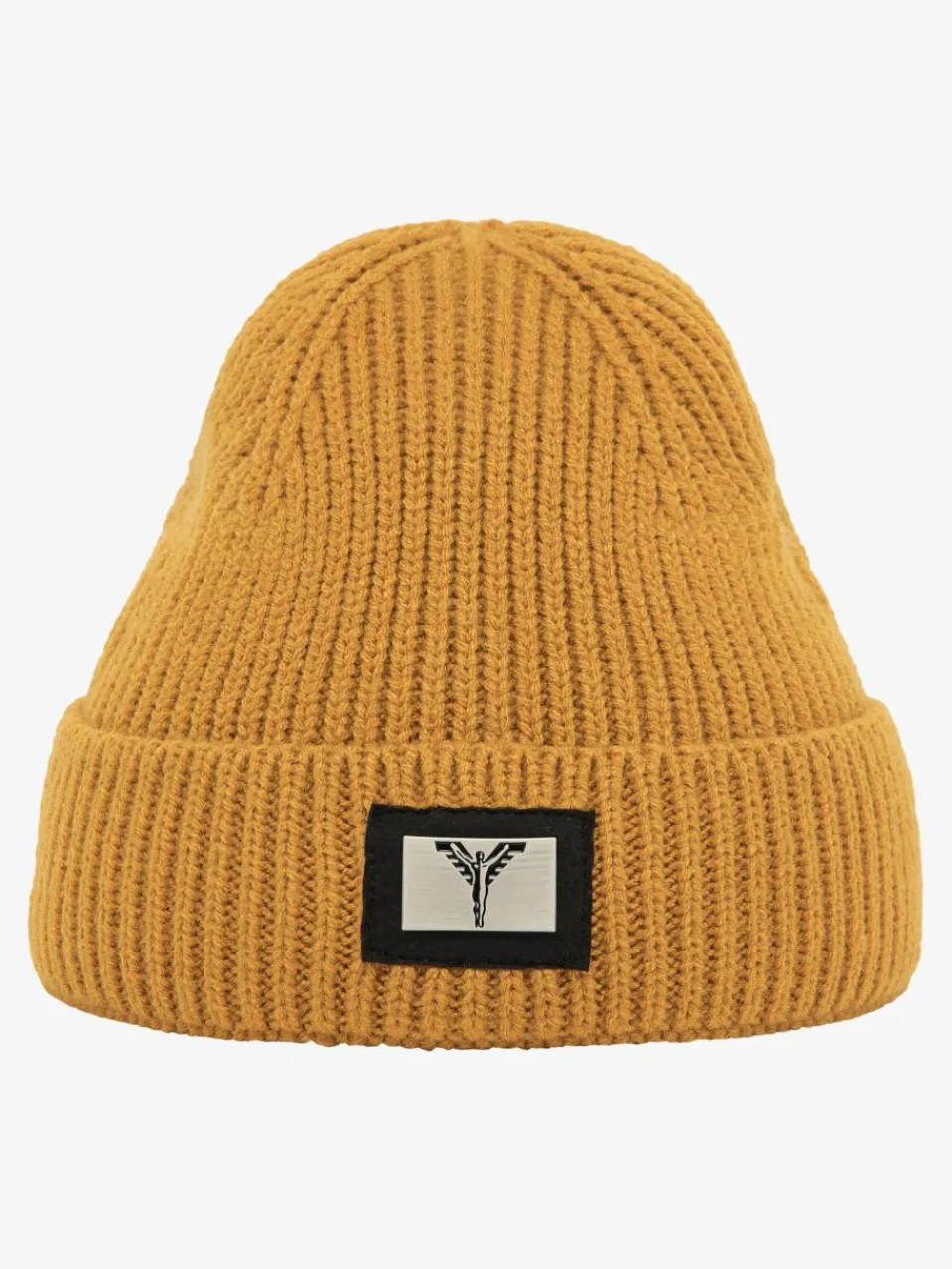 Carlo Colucci Mützen & Caps<Unisex Schiebermütze - Dallo gelb gemustert