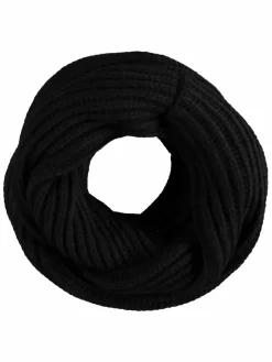 Giorgio Rimaldi Schals & Tücher|Schals & Tücher<Unisex Schlauchschal schwarz uni