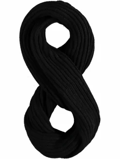 Giorgio Rimaldi Schals & Tücher|Schals & Tücher<Unisex Schlauchschal schwarz uni