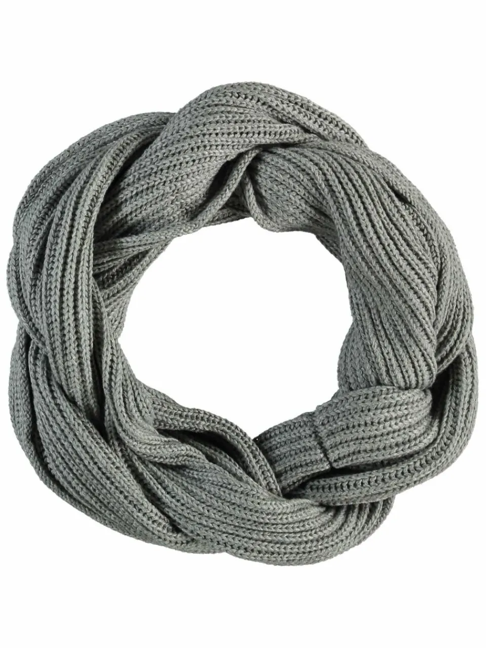 Giorgio Rimaldi Schals & Tücher<Unisex Schlauchschal hellgrau uni