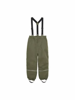 Minymo Jungen|Mädchen<Unisex Skihose oliv gemustert